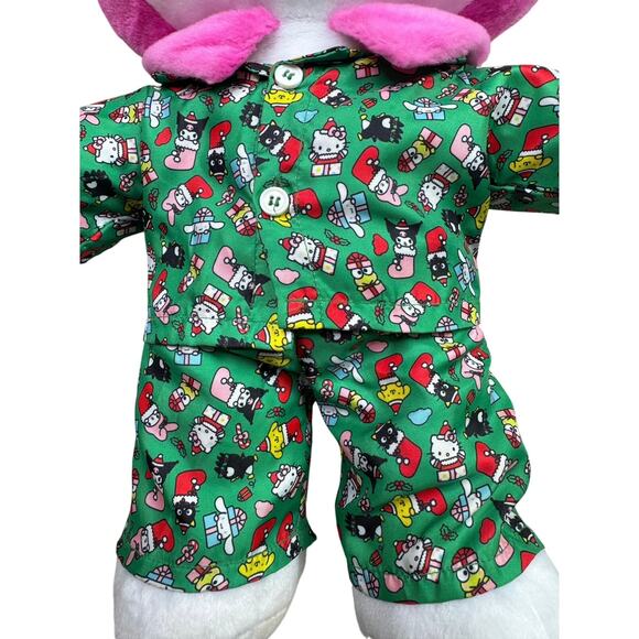 Build-A-Bear Sanrio Hello Kitty & Friends My Melody Plush Christmas PJ Set 2023 - Picture 15 of 16